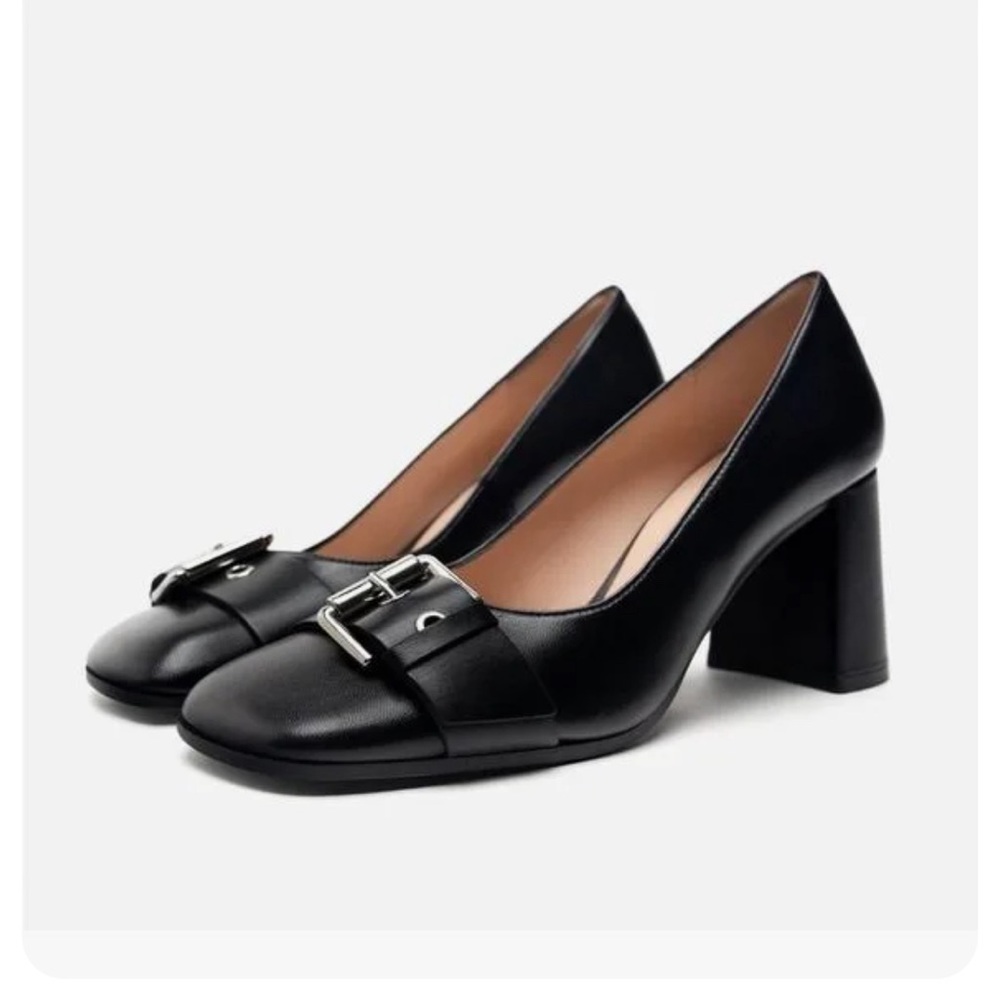 Zara Block Heels